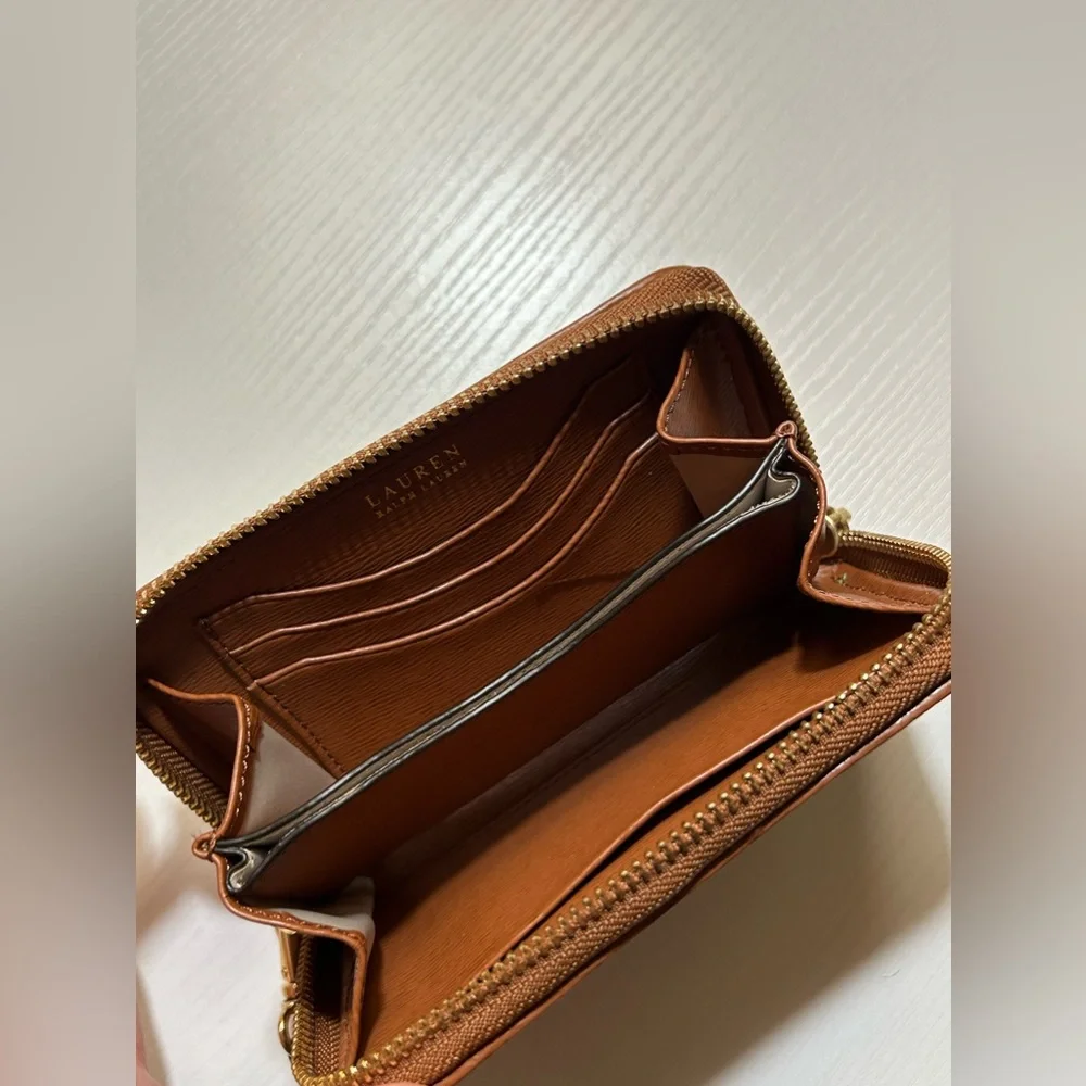New Ralph Lauren green wallet